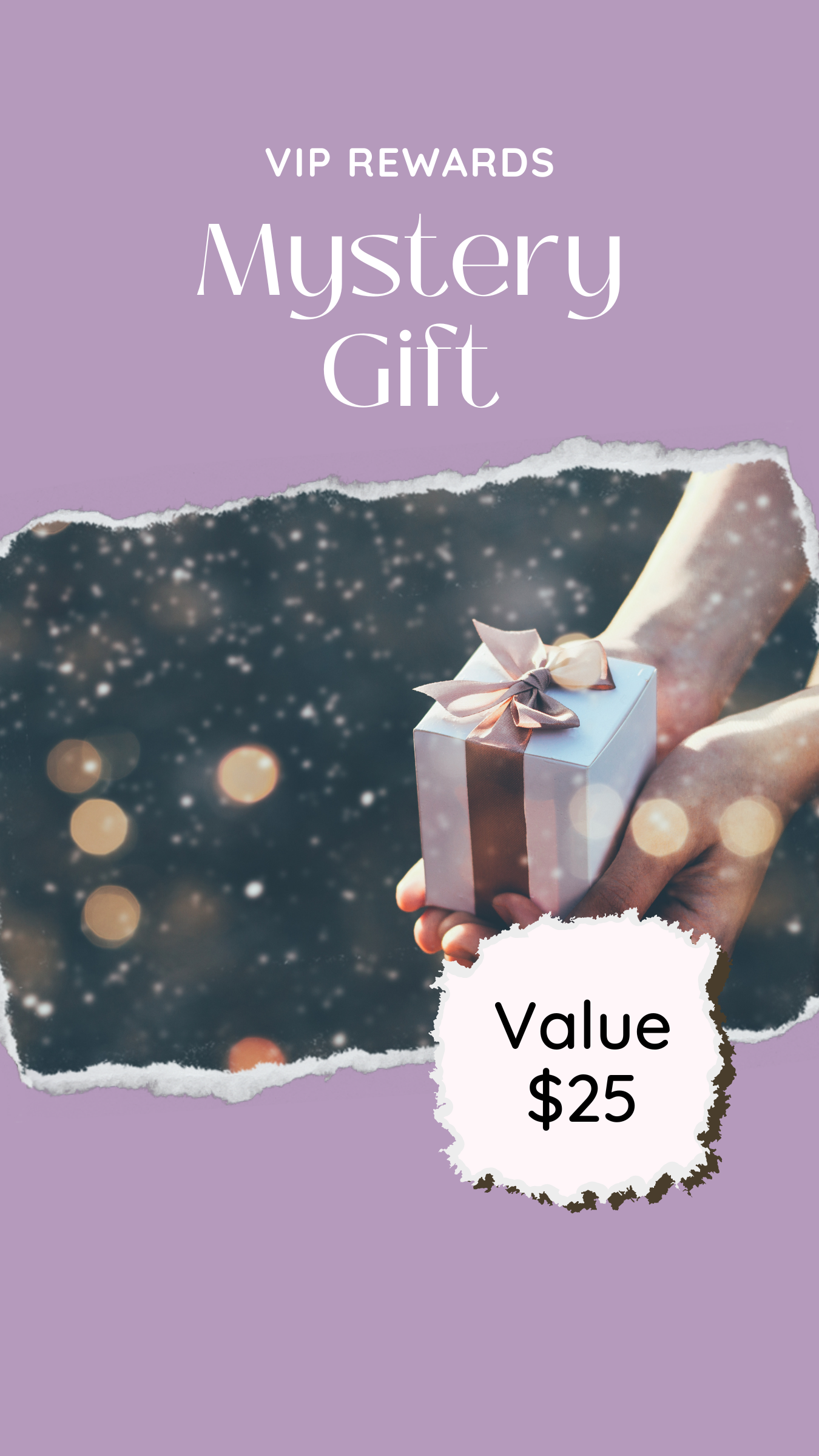 Free Mystery Gift -$25