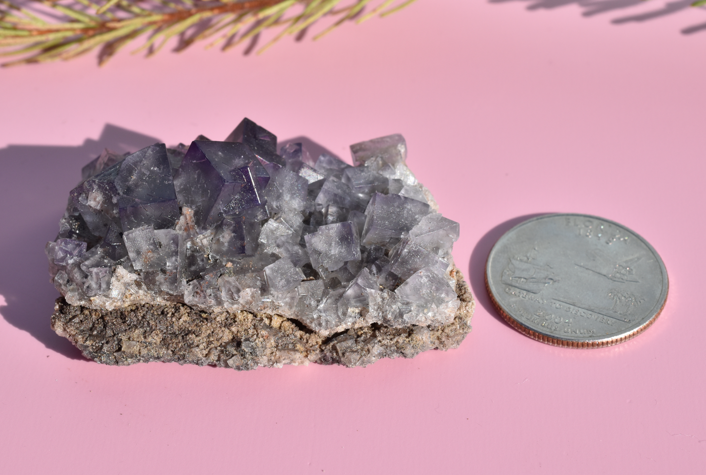 Purple Rain English Fluorite -A