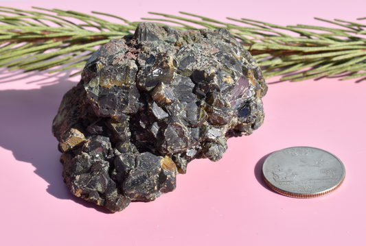 Sphalerite with Quartz and Hematite B