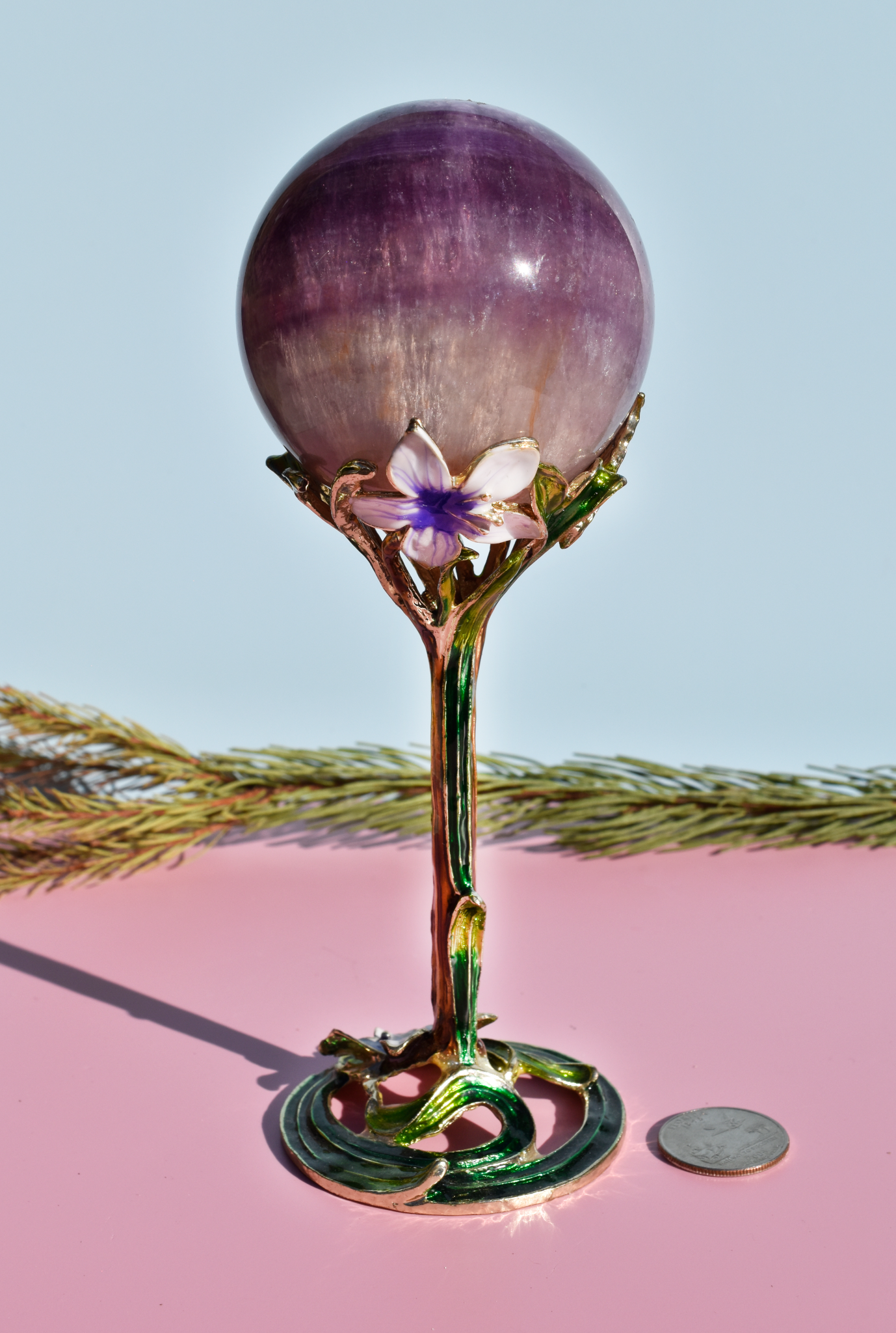 Sphere Holder - Orchid