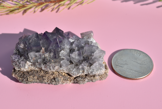 Purple Rain English Fluorite -A