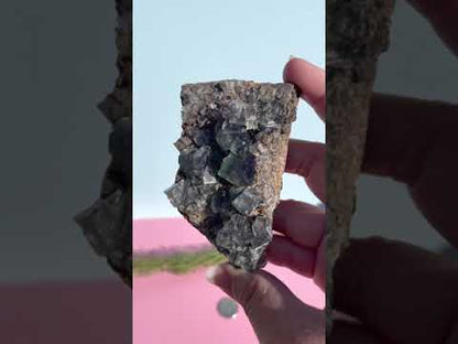 Hidden Forest Pocket English Fluorite - A